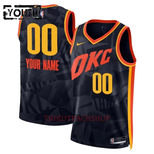 Oklahoma City Thunder Trikot City Edition 23/24 Swingman für Kinder Navy