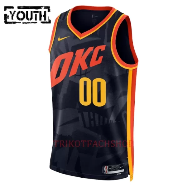 Oklahoma City Thunder Trikot City Edition 23/24 Swingman für Kinder Navy