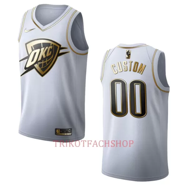 Oklahoma City Thunder Trikot Golden Edition Swingman Weiß