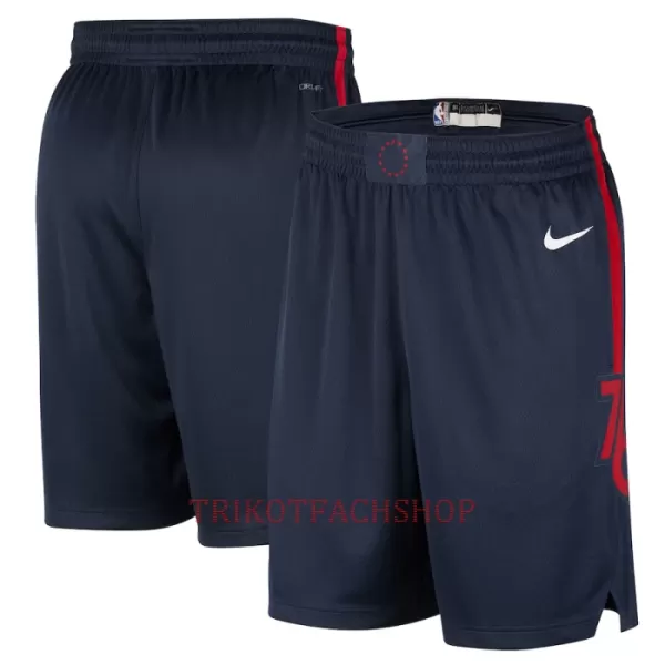 Philadelphia 76ers NBA-Shorts City Edition Swingman Navy