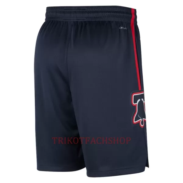 Philadelphia 76ers NBA-Shorts City Edition Swingman Navy