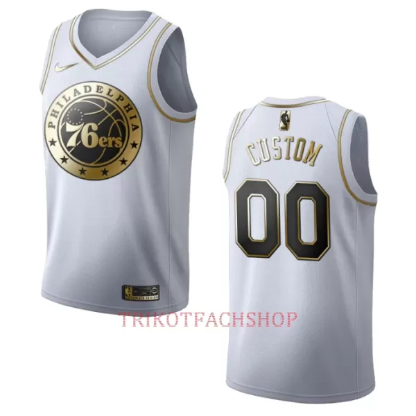 Philadelphia 76ers Trikot Golden Edition Swingman Weiß