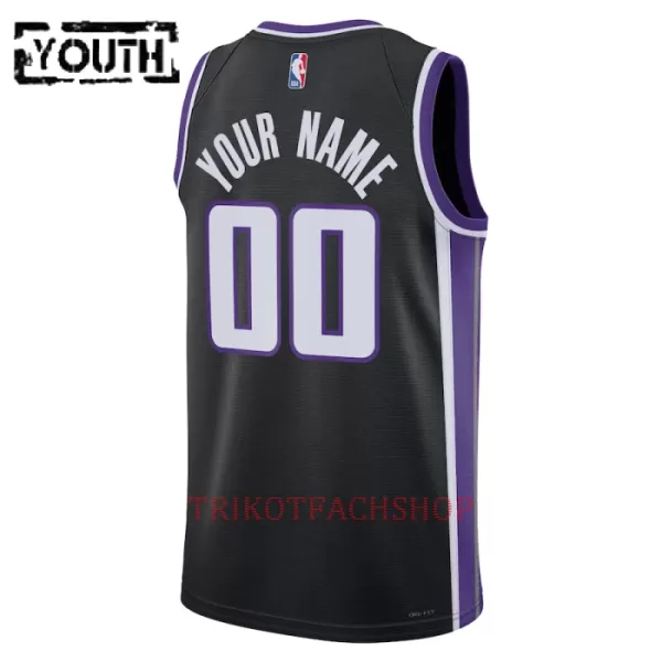 Sacramento Kings Trikot Icon Edition 23/24 Swingman für Kinder Schwarz