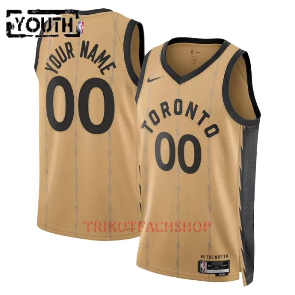 Toronto Raptors Trikot City Edition 23/24 Swingman für Kinder Gold