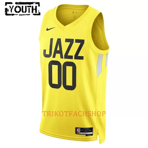 Utah Jazz Trikot Icon Edition 23/24 Swingman für Kinder Gelb