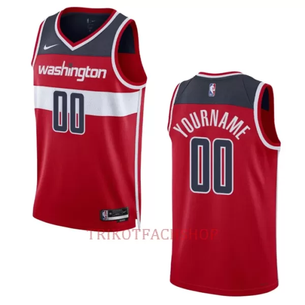 Washington Wizards Trikot Icon Edition 23/24 Swingman Rot