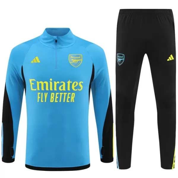 Arsenal Trainingspullover-Set 23/24 für Kinder Blau