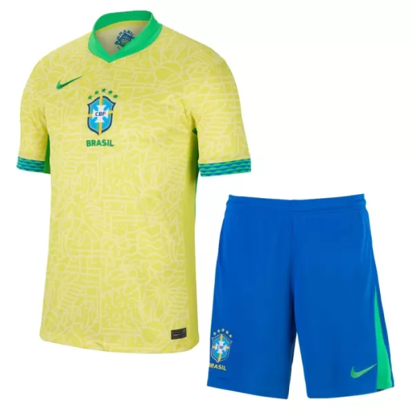 Brasilien Heimtrikot 2024 für Kinder