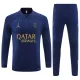 Paris Saint-Germain Trainingspullover-Set 23/24 für Kinder Navy