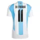 Argentinien Ángel Di María 11 Heimtrikot 2024 für Herren