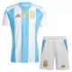 Argentinien Heimtrikot 2024 für Kinder