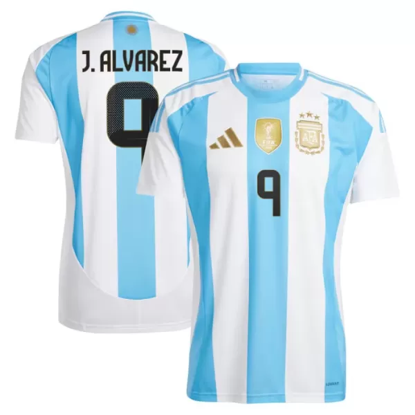 Argentinien Julián Álvarez 9 Heimtrikot 2024 für Herren