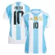 Argentinien Lionel Messi 10 Heimtrikot 2024 für Damen