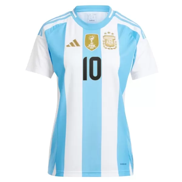 Argentinien Lionel Messi 10 Heimtrikot 2024 für Damen