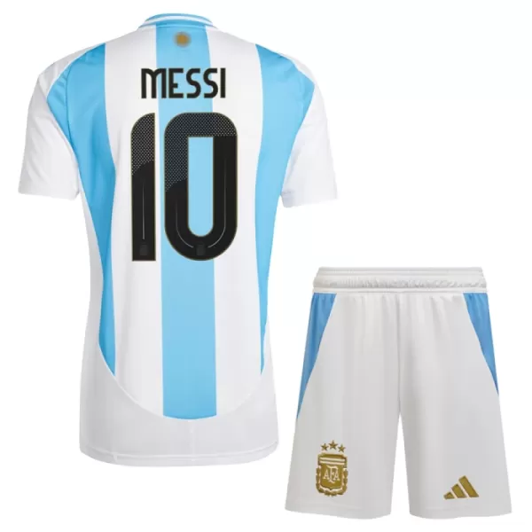 Argentinien Lionel Messi 10 Heimtrikot 2024 für Kinder