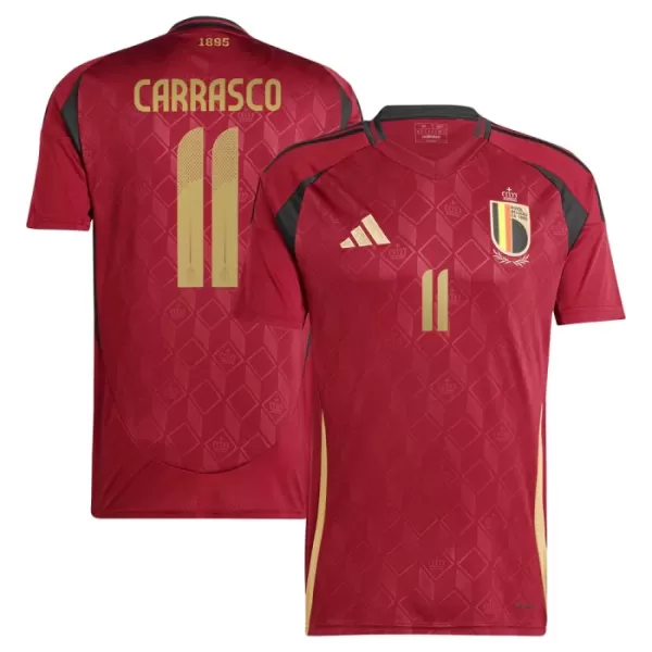 Belgien Carrasco 11 Heimtrikot Euro 2024 für Herren