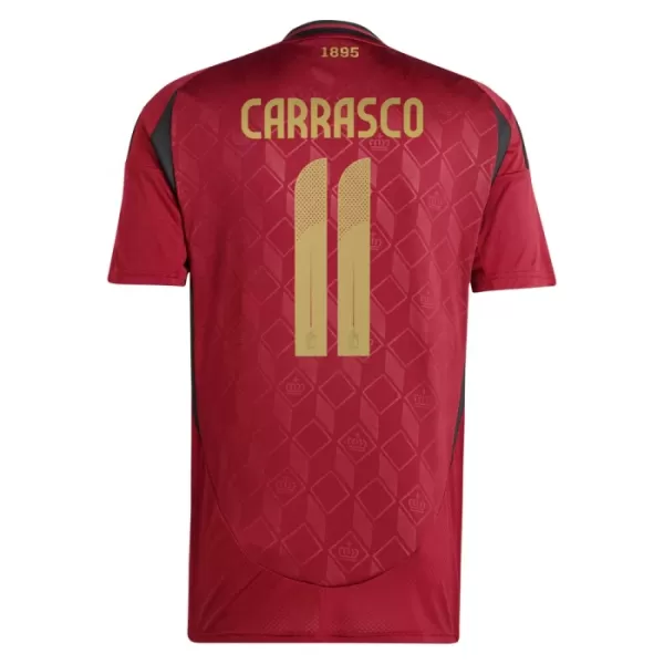 Belgien Carrasco 11 Heimtrikot Euro 2024 für Herren