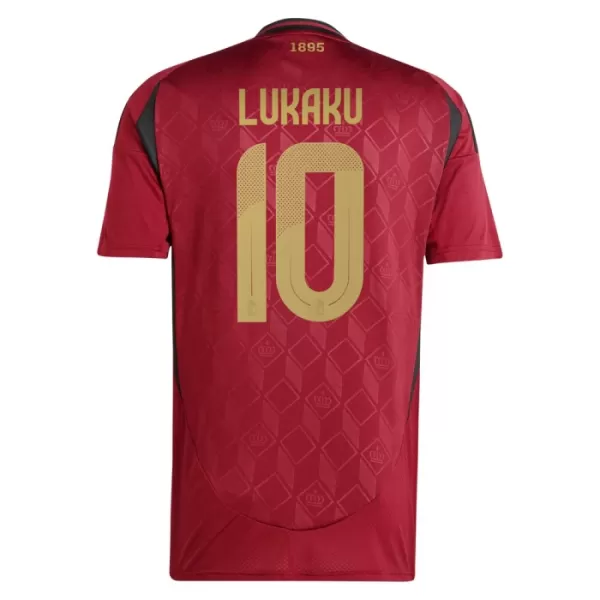 Belgien Romelu Lukaku 10 Heimtrikot Euro 2024 für Herren