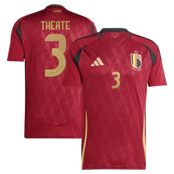 Belgien Theate 3 Heimtrikot Euro 2024 für Herren