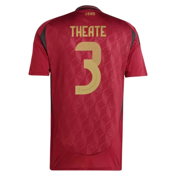 Belgien Theate 3 Heimtrikot Euro 2024 für Herren