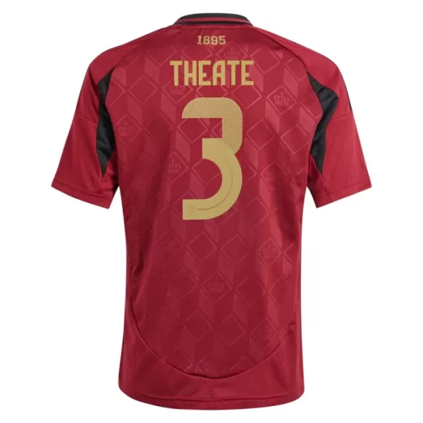 Belgien Theate 3 Heimtrikot Euro 2024 für Kinder