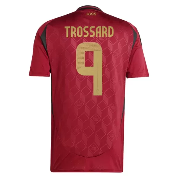 Belgien Trossard 9 Heimtrikot Euro 2024 für Herren