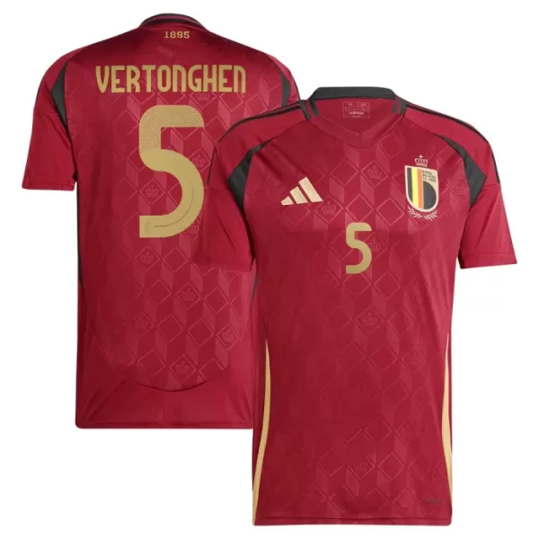 Belgien Vertonghen 5 Heimtrikot Euro 2024 für Herren