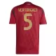 Belgien Vertonghen 5 Heimtrikot Euro 2024 für Herren