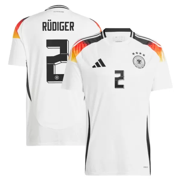 Deutschland Antonio Rüdiger 2 Heimtrikot Euro 2024 für Herren