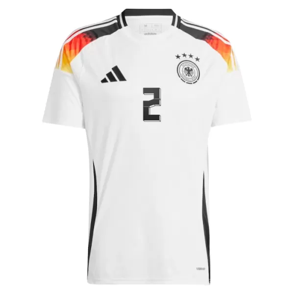 Deutschland Antonio Rüdiger 2 Heimtrikot Euro 2024 für Herren