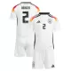 Deutschland Antonio Rüdiger 2 Heimtrikot Euro 2024 für Kinder