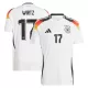 Deutschland Florian Wirtz 17 Heimtrikot Euro 2024 für Herren