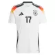 Deutschland Florian Wirtz 17 Heimtrikot Euro 2024 für Herren