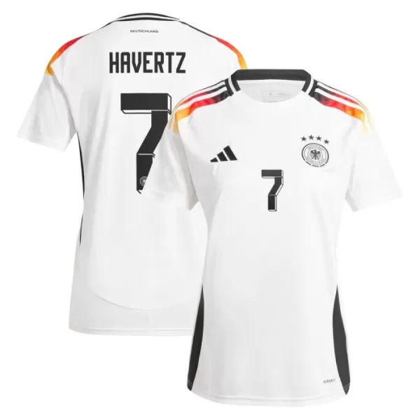 Deutschland Havertz 7 Heimtrikot Euro 2024 für Damen