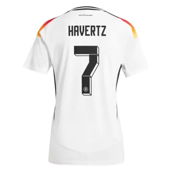 Deutschland Havertz 7 Heimtrikot Euro 2024 für Damen