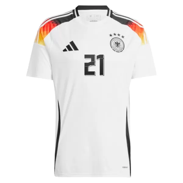 Deutschland Ilkay Gündogan 21 Heimtrikot Euro 2024 für Herren