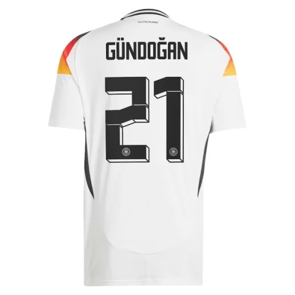 Deutschland Ilkay Gündogan 21 Heimtrikot Euro 2024 für Herren