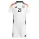 Deutschland Ilkay Gündogan 21 Heimtrikot Euro 2024 für Kinder