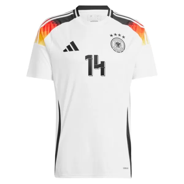 Deutschland Jamal Musiala 14 Heimtrikot Euro 2024 für Herren