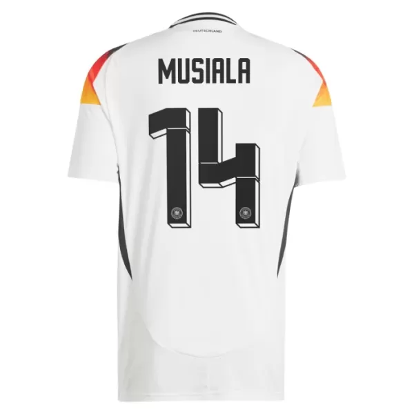 Deutschland Jamal Musiala 14 Heimtrikot Euro 2024 für Herren