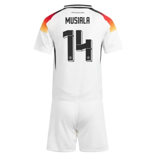 Deutschland Jamal Musiala 14 Heimtrikot Euro 2024 für Kinder