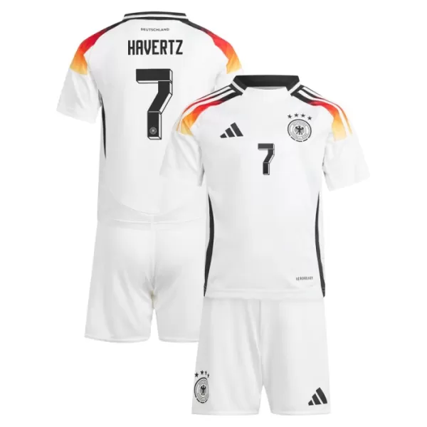 Deutschland Kai Havertz 7 Heimtrikot Euro 2024 für Kinder