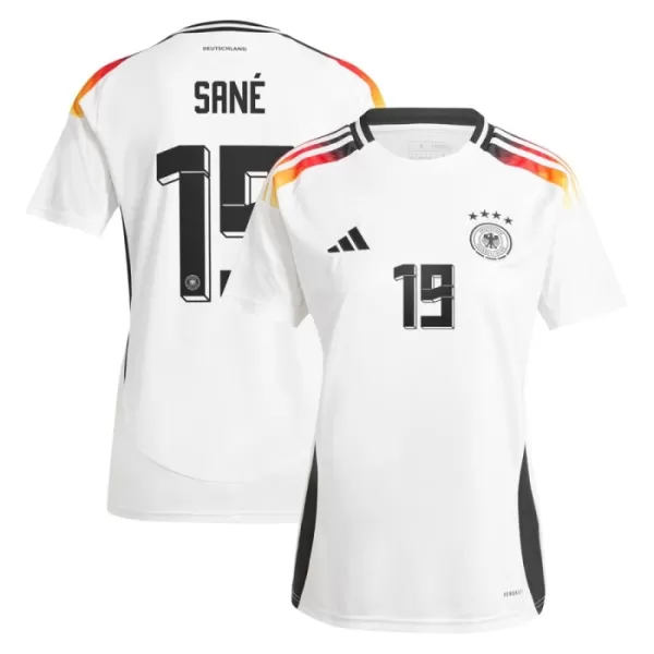 Deutschland Leroy Sane 19 Heimtrikot Euro 2024 für Damen