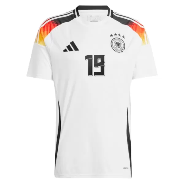 Deutschland Leroy Sane 19 Heimtrikot Euro 2024 für Herren