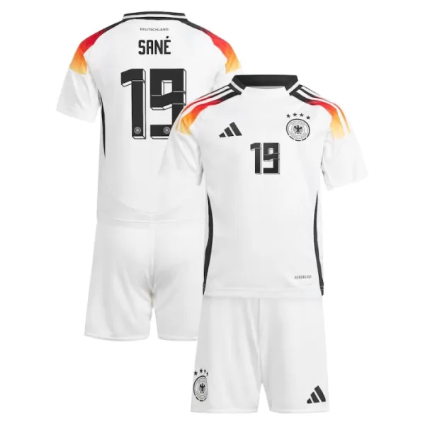 Deutschland Leroy Sane 19 Heimtrikot Euro 2024 für Kinder