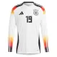 Deutschland Leroy Sane 19 Heimtrikot Euro 2024 Langarm für Herren