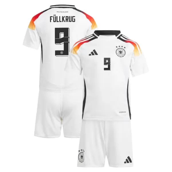 Deutschland Niclas Fullkrug 9 Heimtrikot Euro 2024 für Kinder