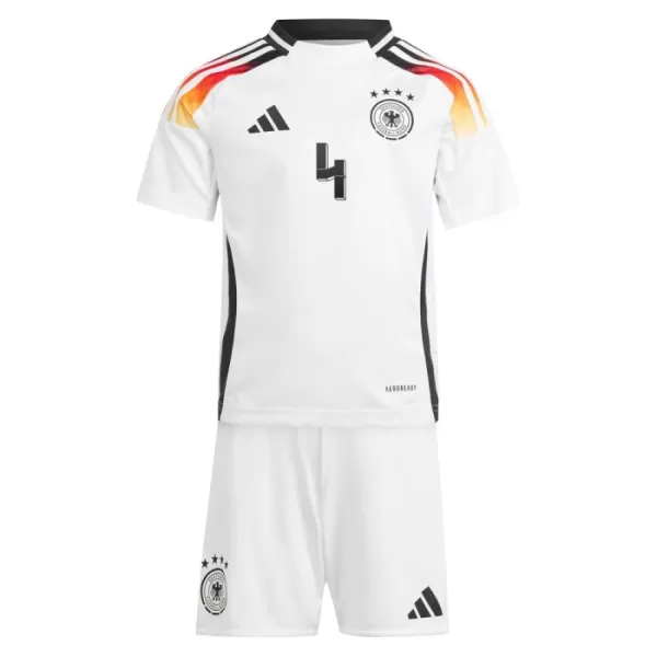 Deutschland Tah 4 Heimtrikot Euro 2024 für Kinder