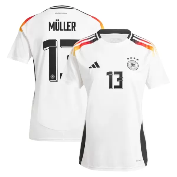 Deutschland Thomas Müller 13 Heimtrikot Euro 2024 für Damen