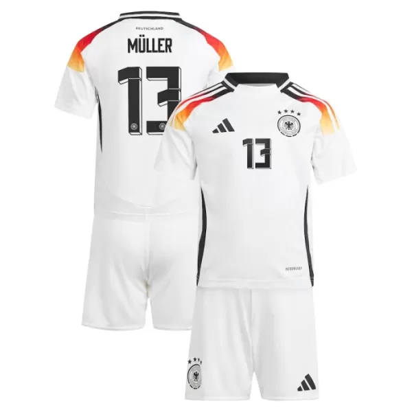 Deutschland Thomas Müller 13 Heimtrikot Euro 2024 für Kinder